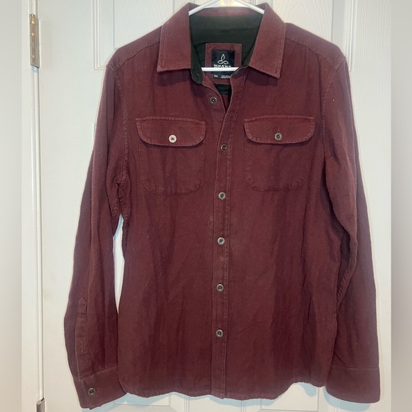 PRANA Men's Lybeck Flannel Long-Sleeve Shirt - Picture 2 of 8